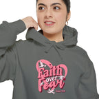 Faith Over Fear Inspirational Hoodie