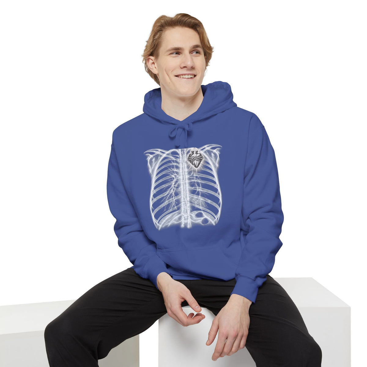 Sacred Heart X-Ray Hoodie