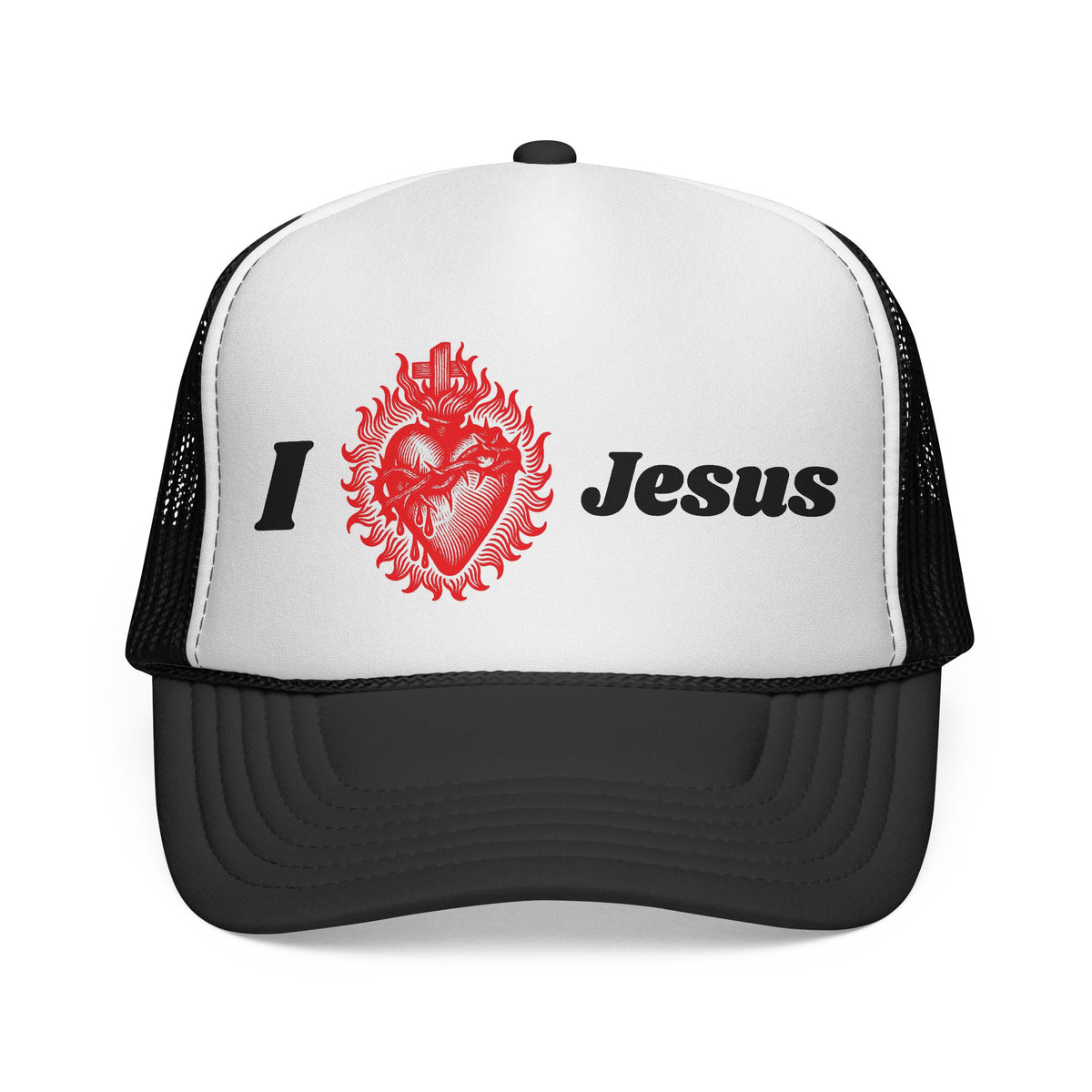 I Heart Jesus Trucker Cap