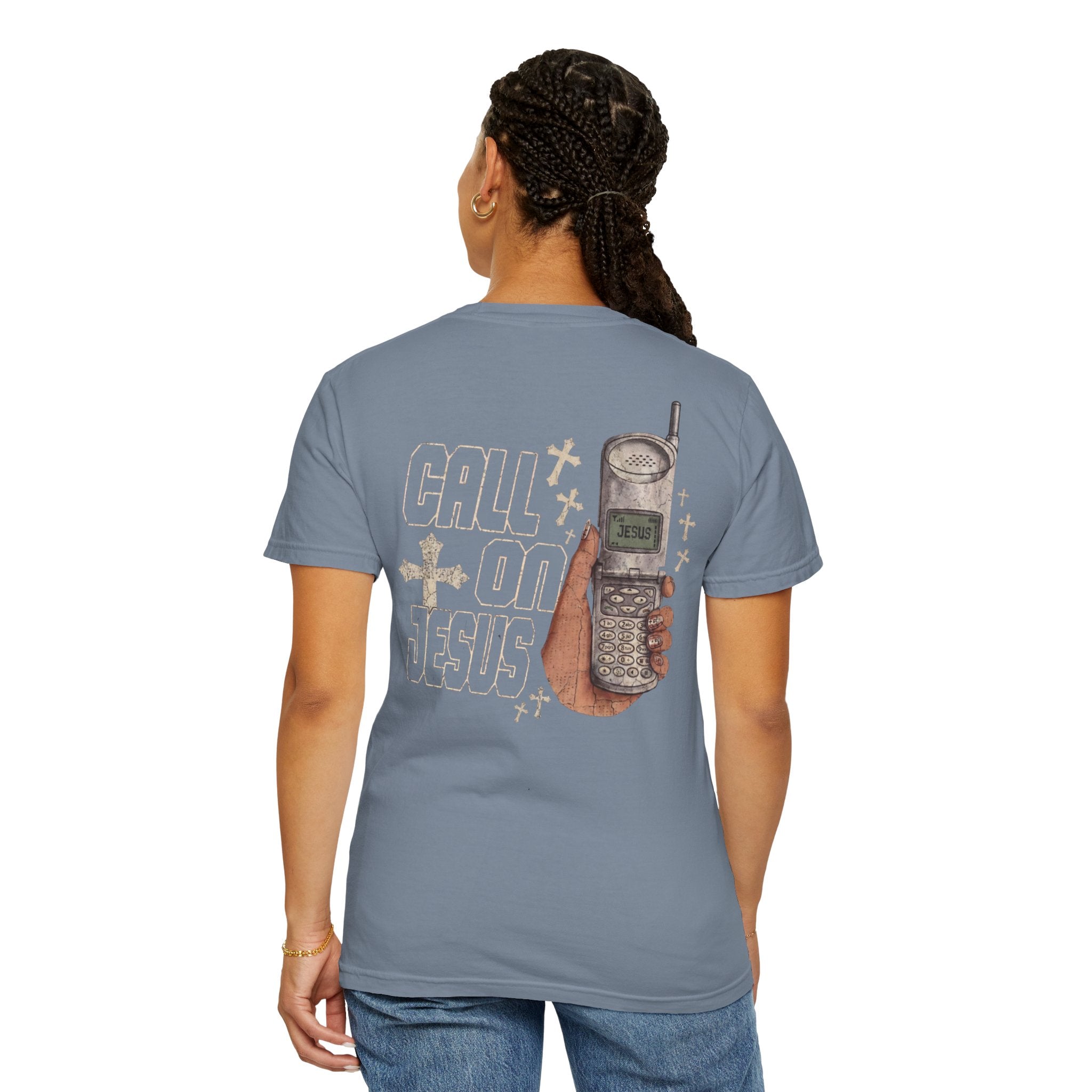Retro Cellphone Jesus T-Shirt