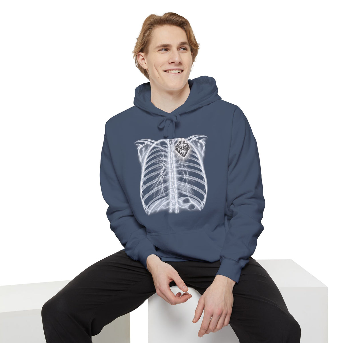 Sacred Heart X-Ray Hoodie