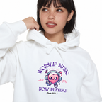 Worship Music Now Playing Hoodie