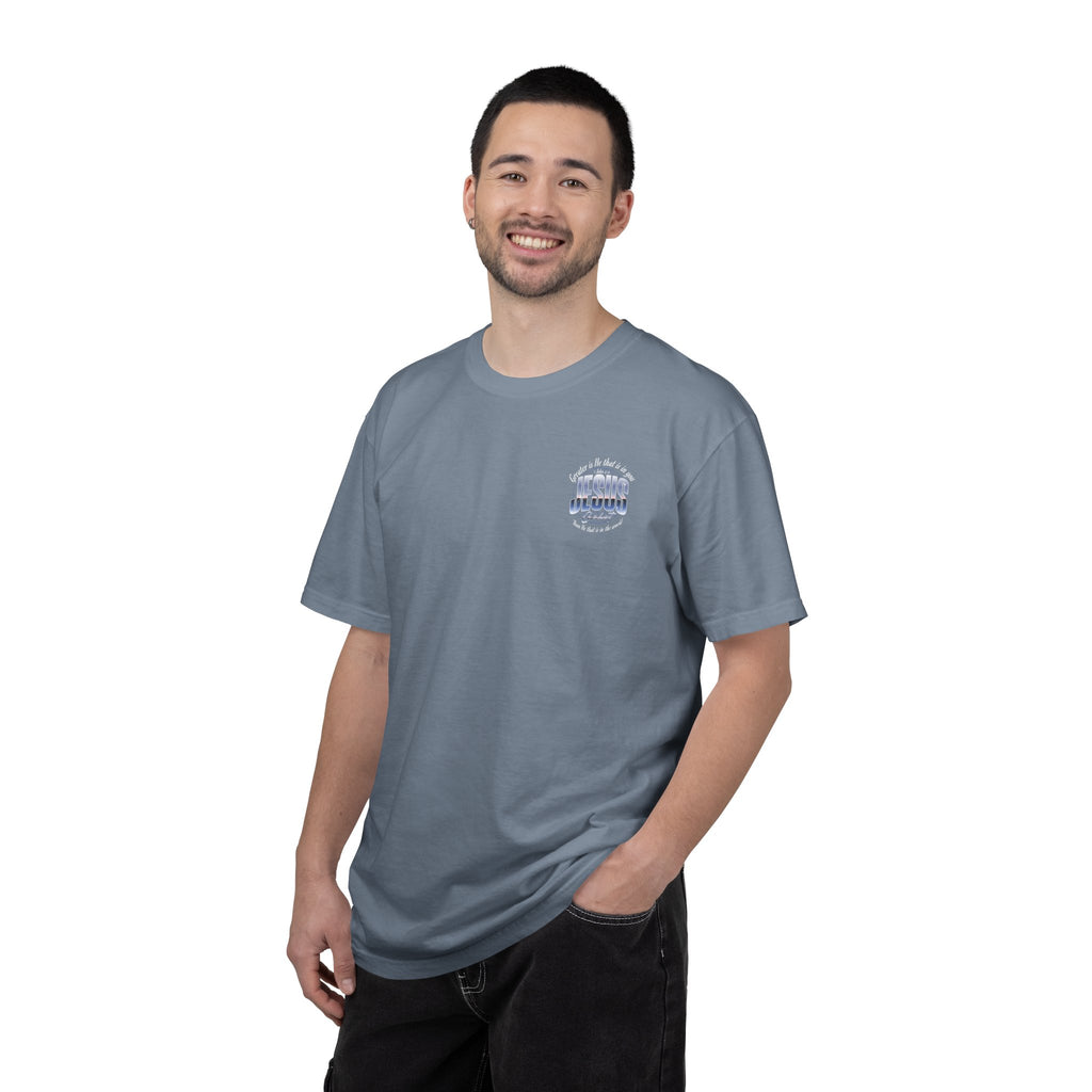“Greater is He” Globe T-Shirt