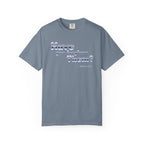 Gray t-shirt with text 'Have you forgotten them?' on a white background