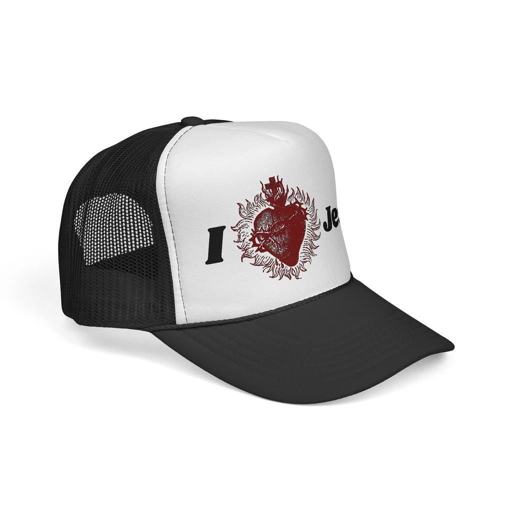 I Heart Jesus Trucker Cap