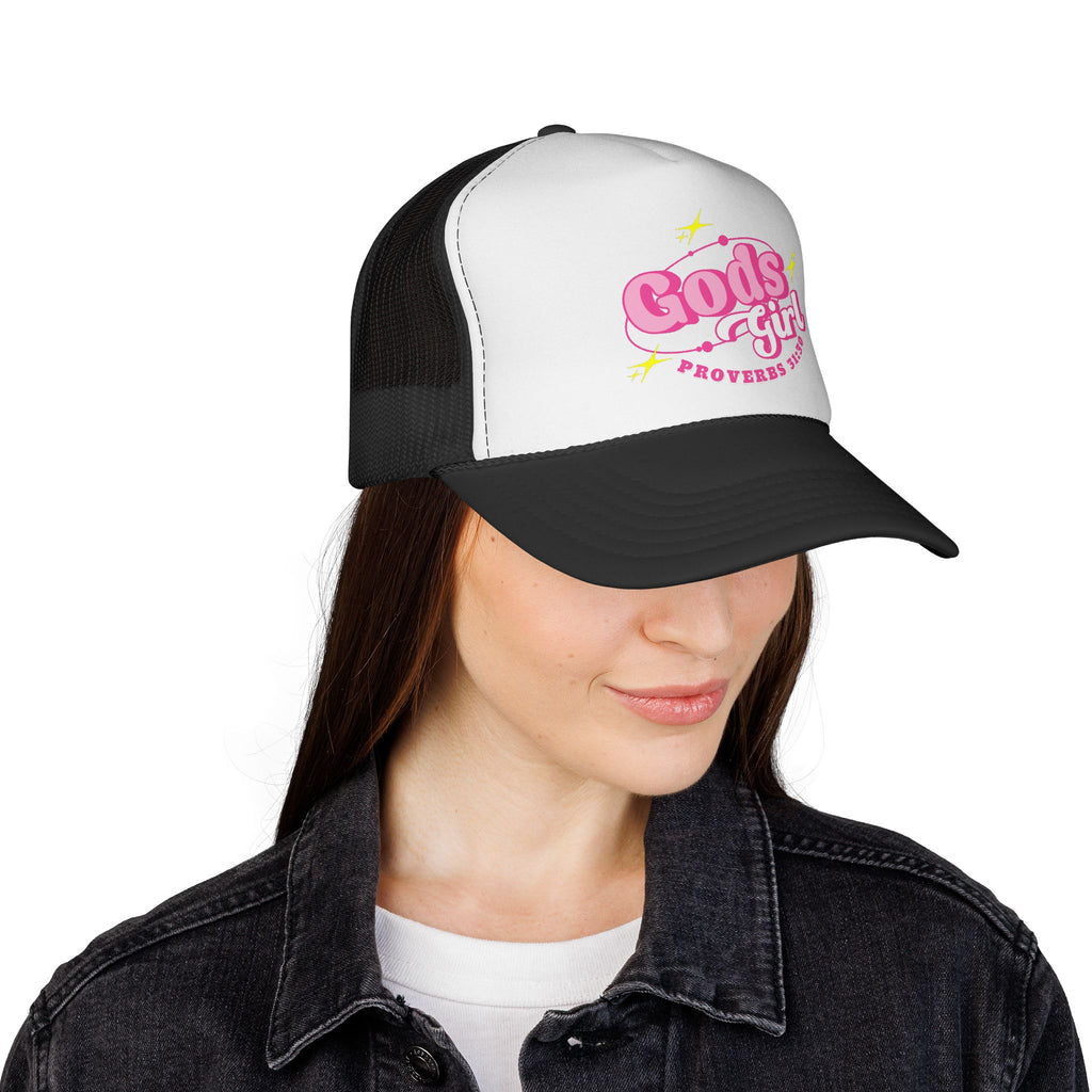God's Girl Trucker Hat (Proverbs 31:30)