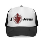 I Heart Jesus Trucker Cap