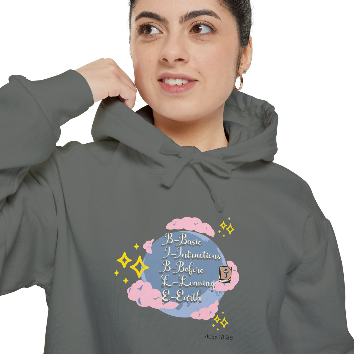 Bible World John 18:36 Hoodie