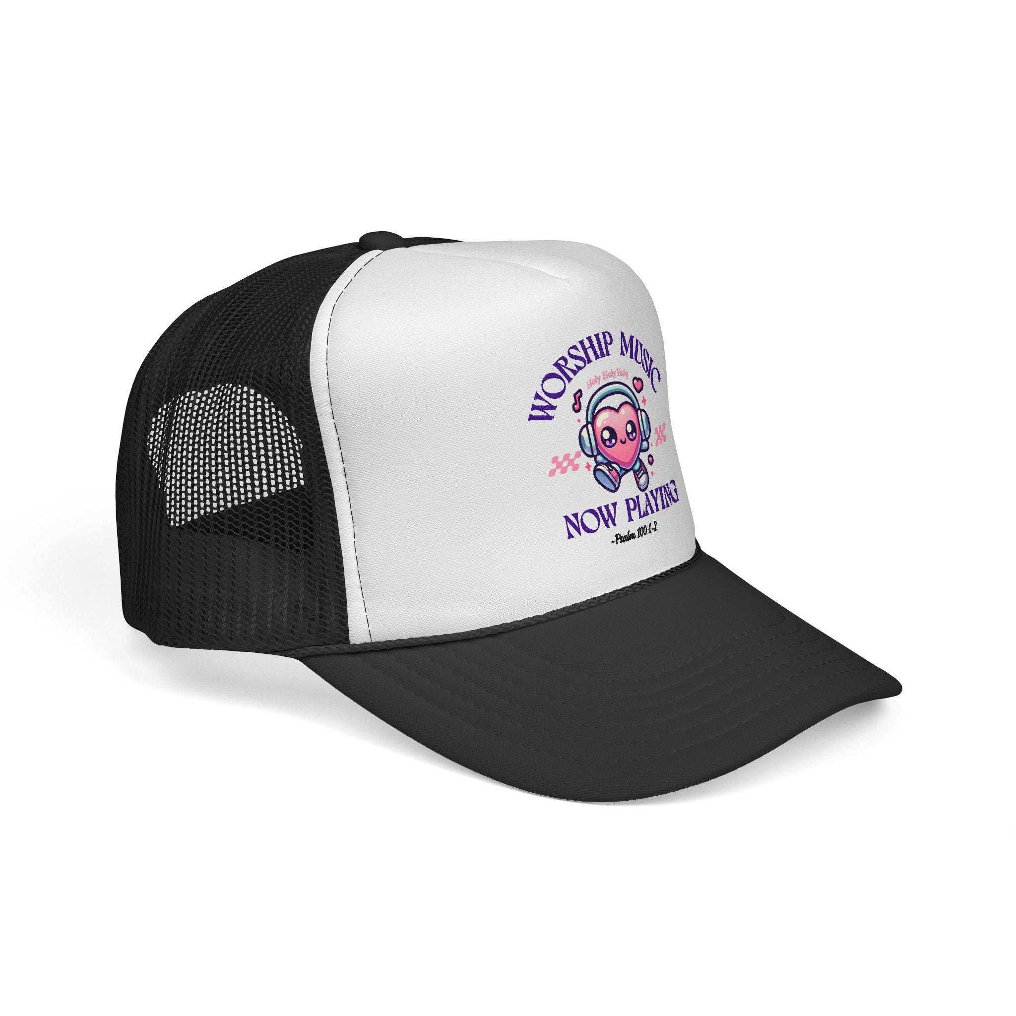 Worship Music "Now Playing" Trucker Hat