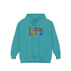 Jesus Saves Mixed Letter Hoodie