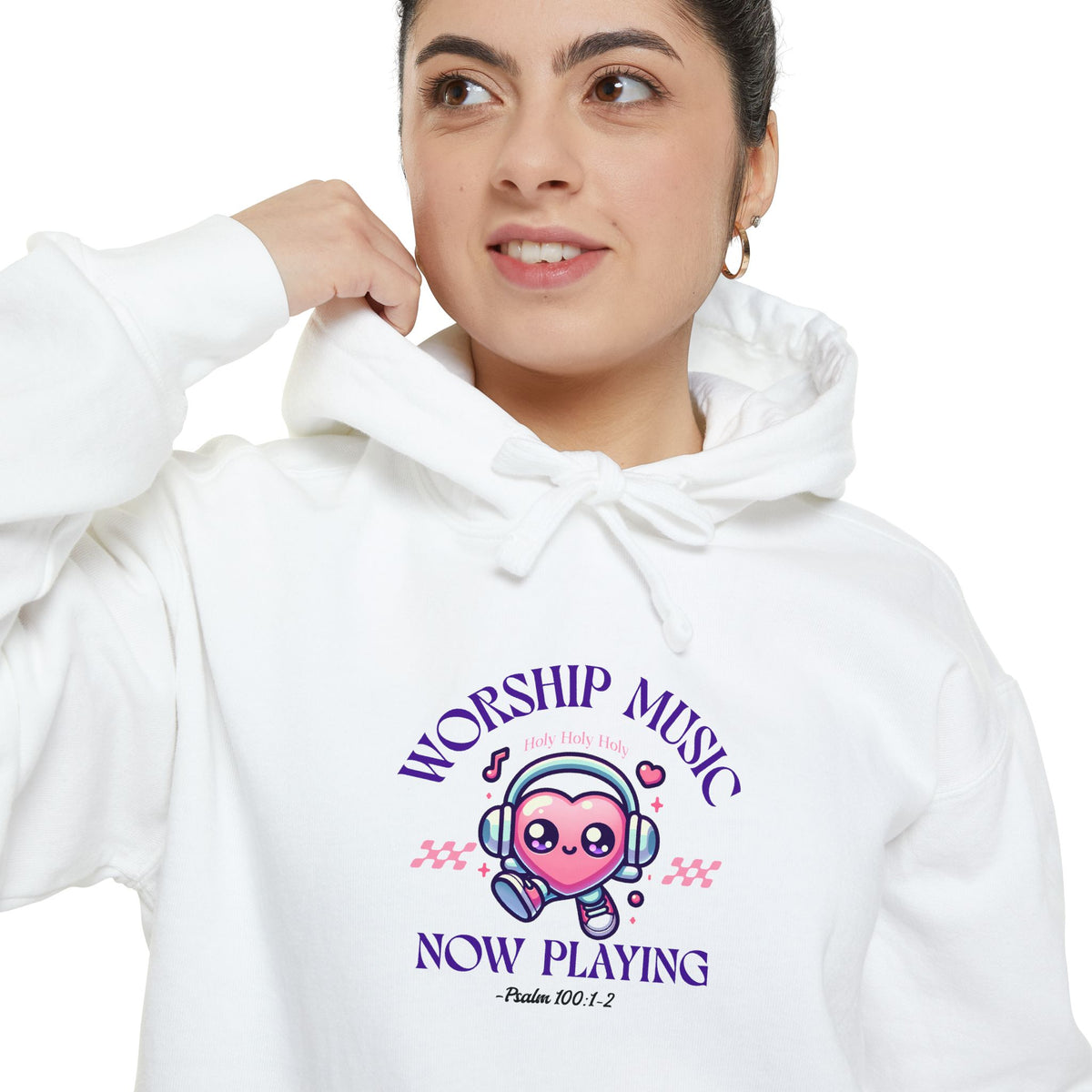 Worship Music Now Playing Hoodie