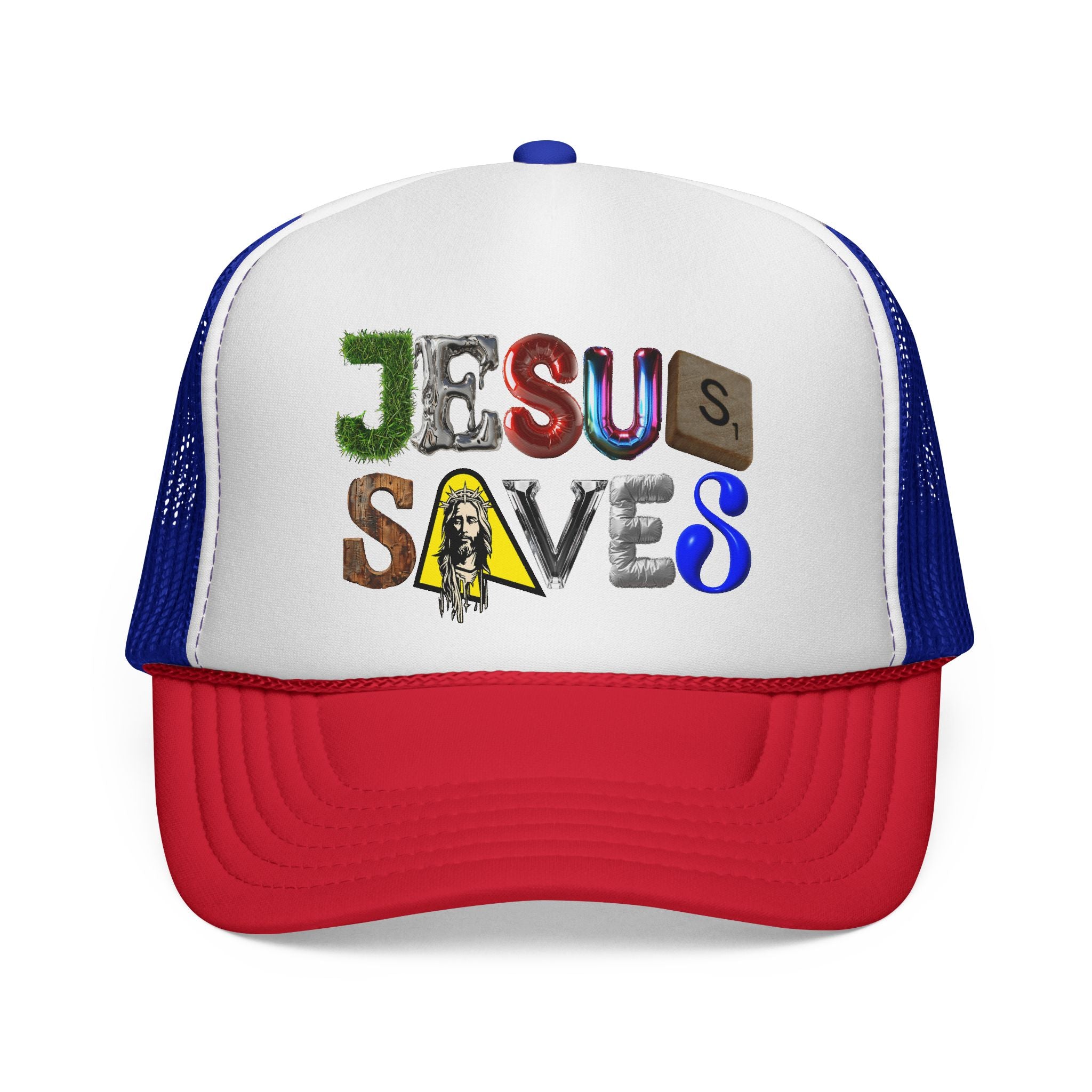 Jesus Saves Trucker Hat