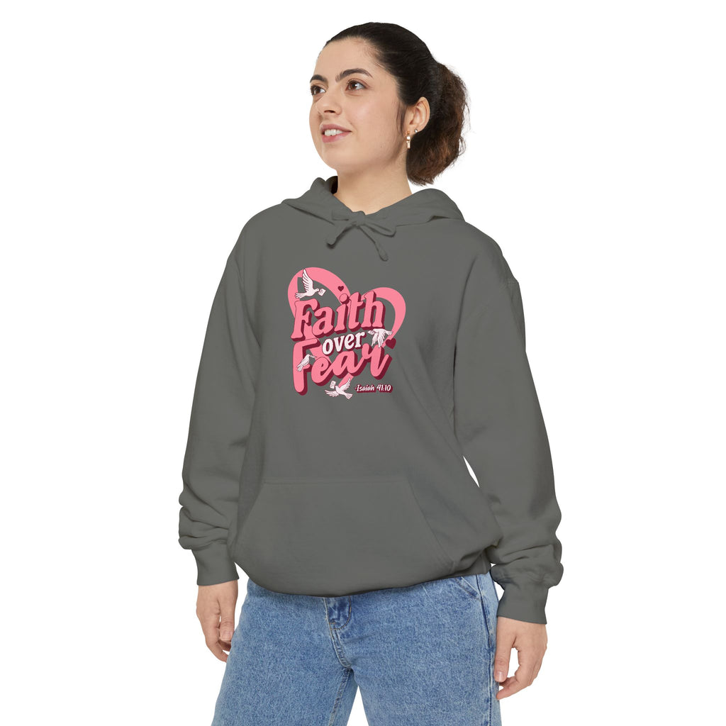 Faith Over Fear Inspirational Hoodie