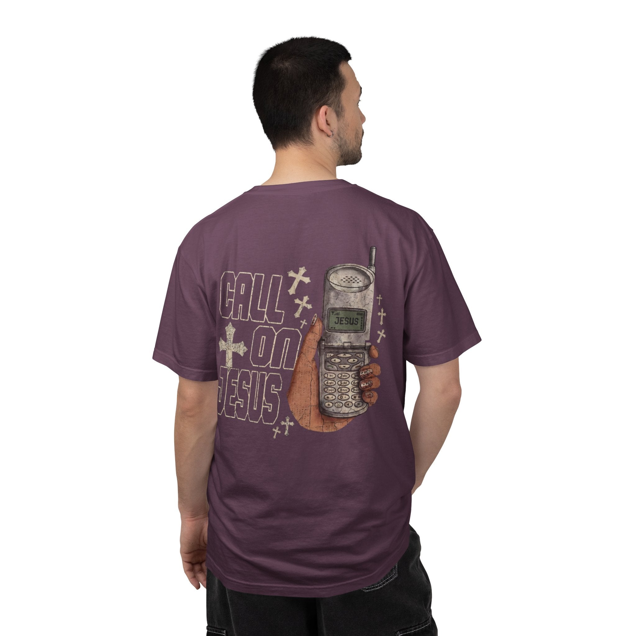 Retro Cellphone Jesus T-Shirt