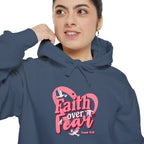Faith Over Fear Inspirational Hoodie
