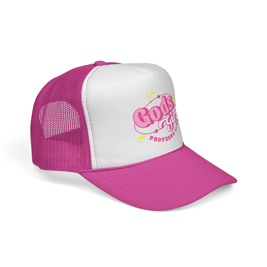 God's Girl Trucker Hat (Proverbs 31:30)