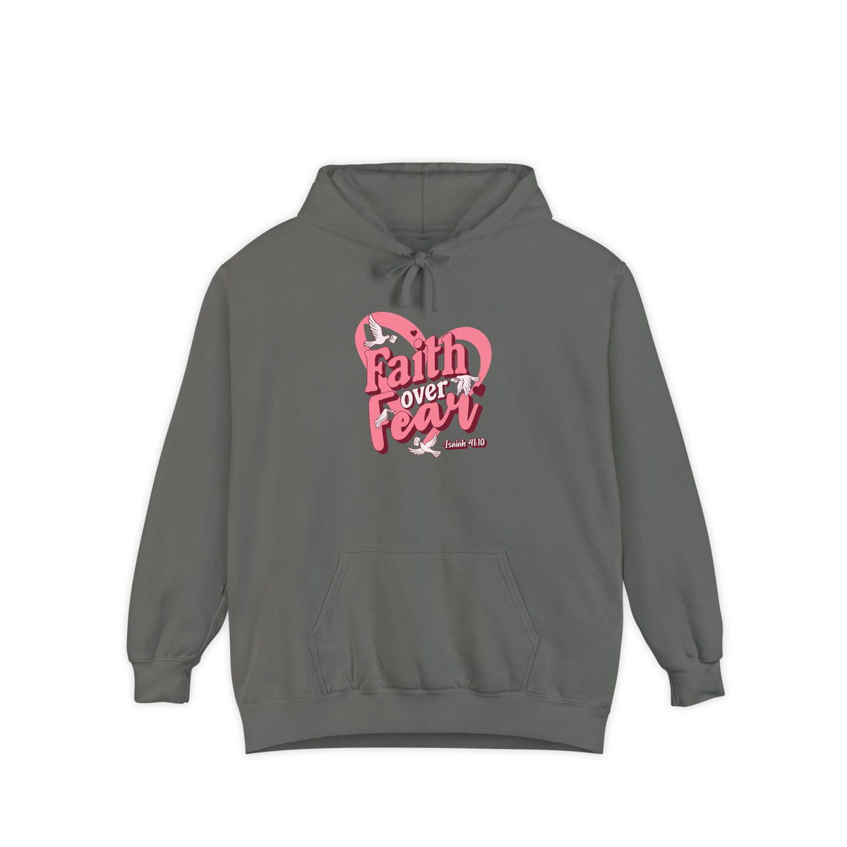 Faith Over Fear Inspirational Hoodie