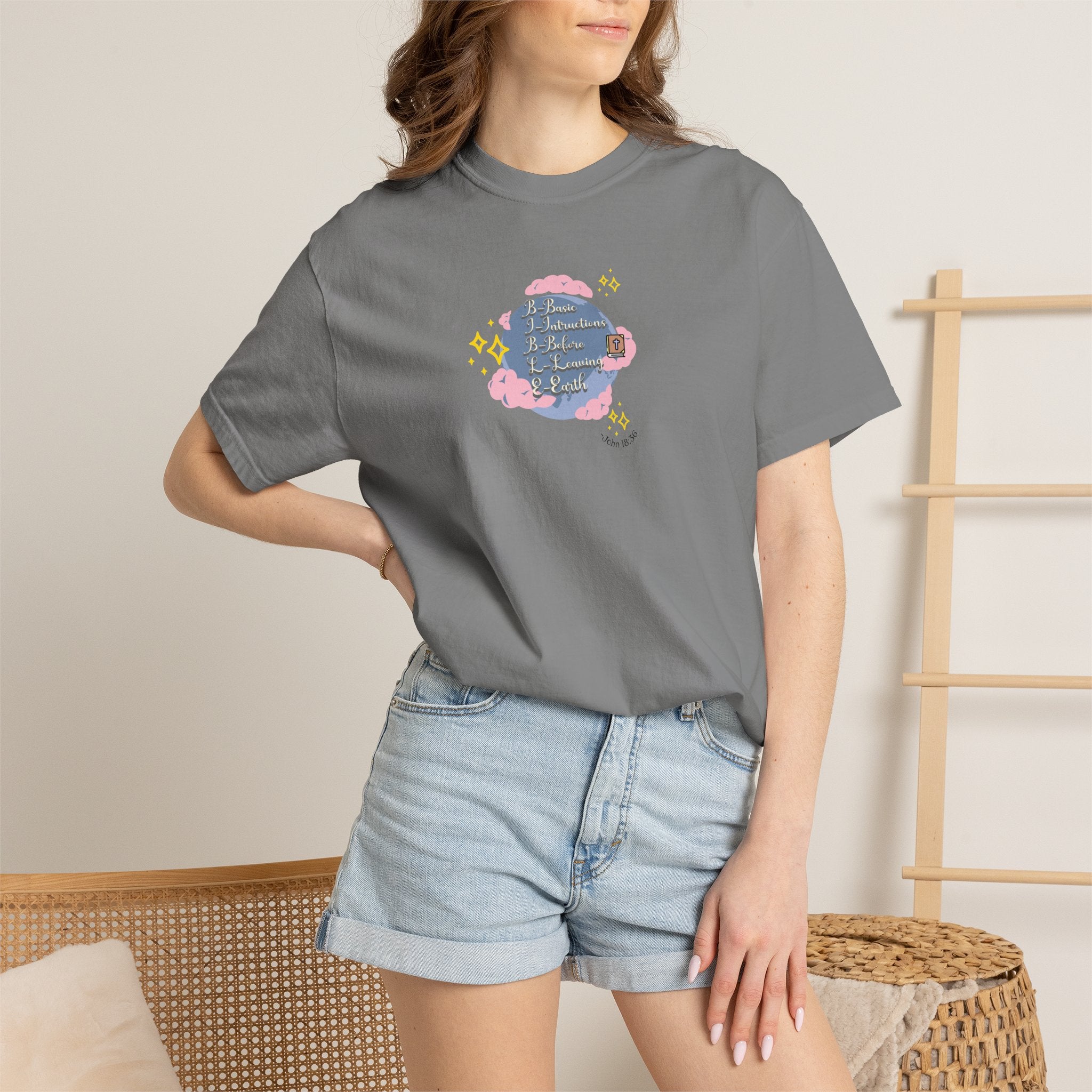 John 18:36 Bible World T-Shirt