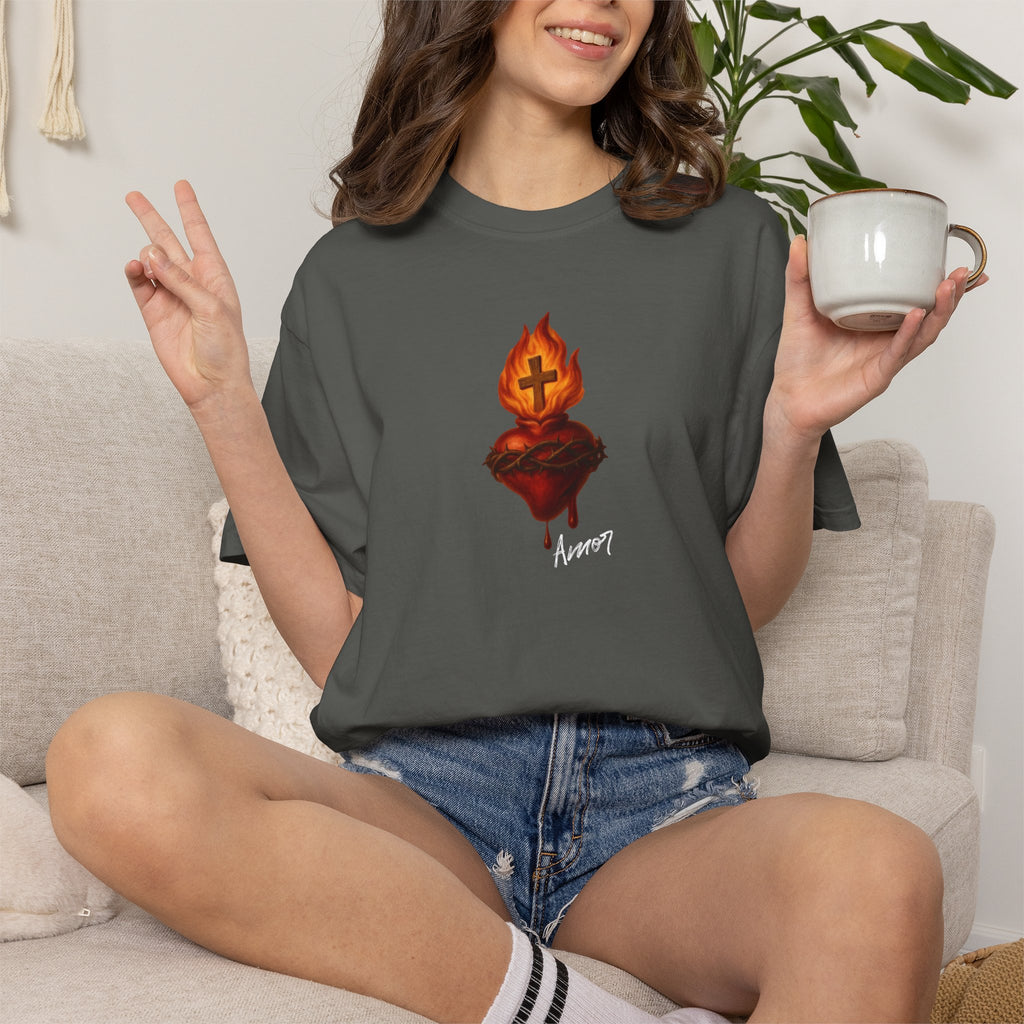 “Sacred Heart Amor“ T-shirt