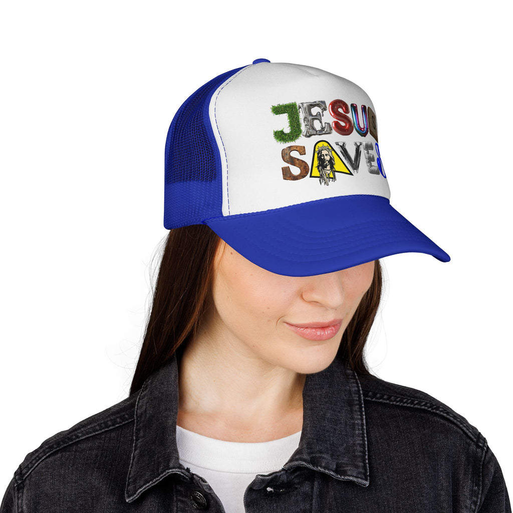 Jesus Saves Trucker Hat