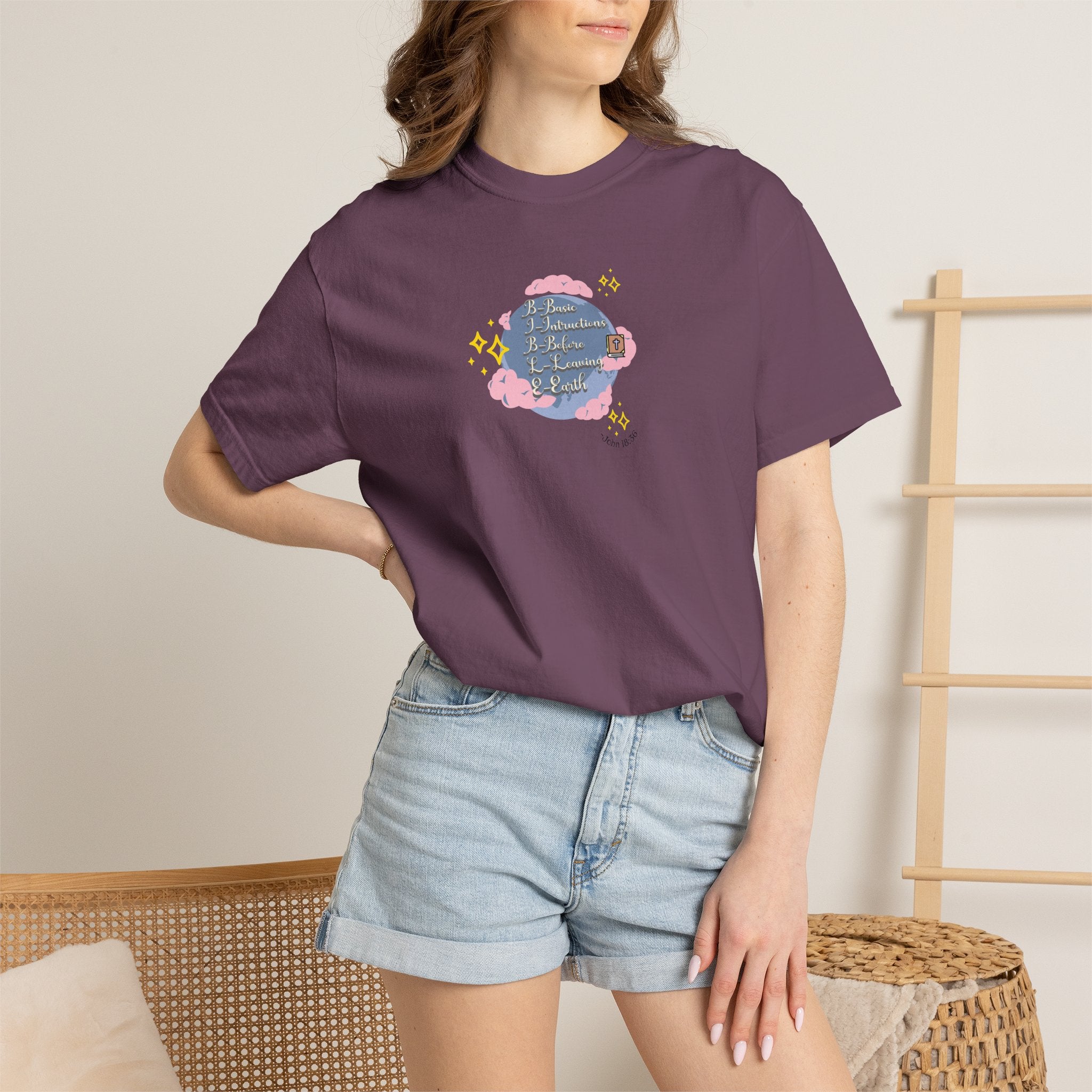 John 18:36 Bible World T-Shirt