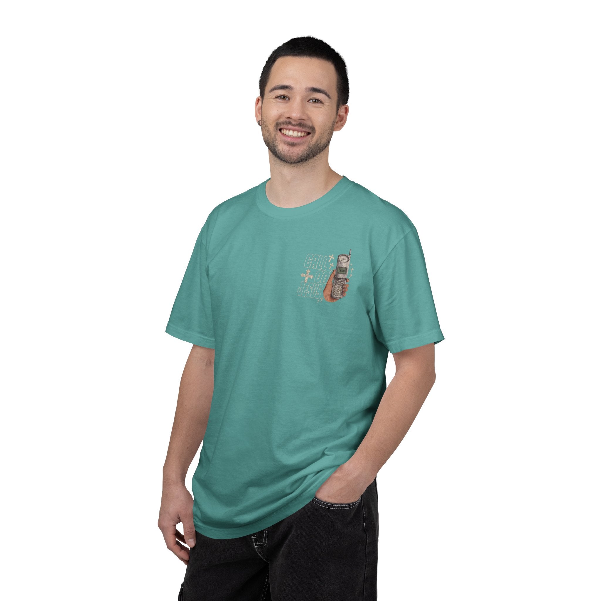 Retro Cellphone Jesus T-Shirt