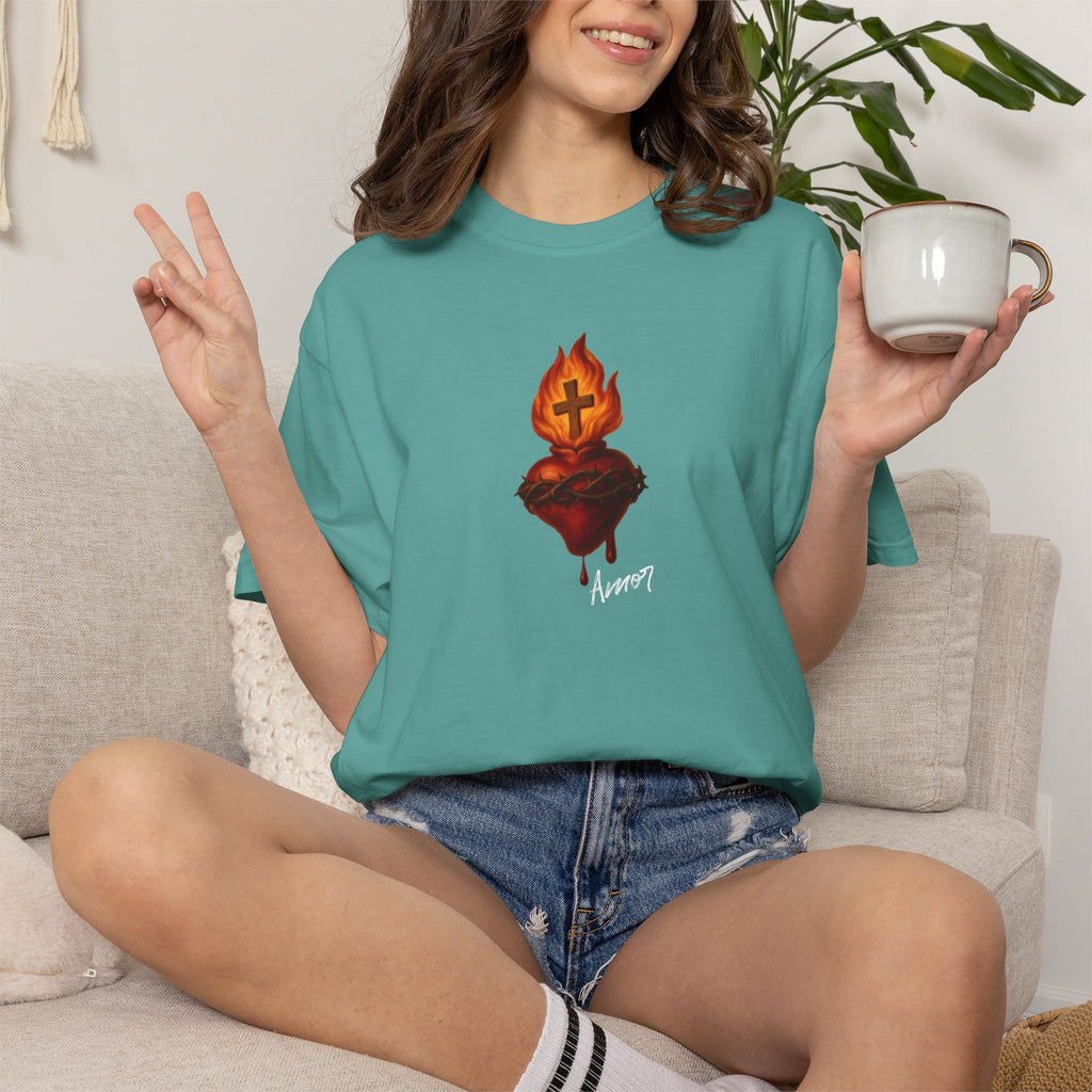 “Sacred Heart Amor“ T-shirt