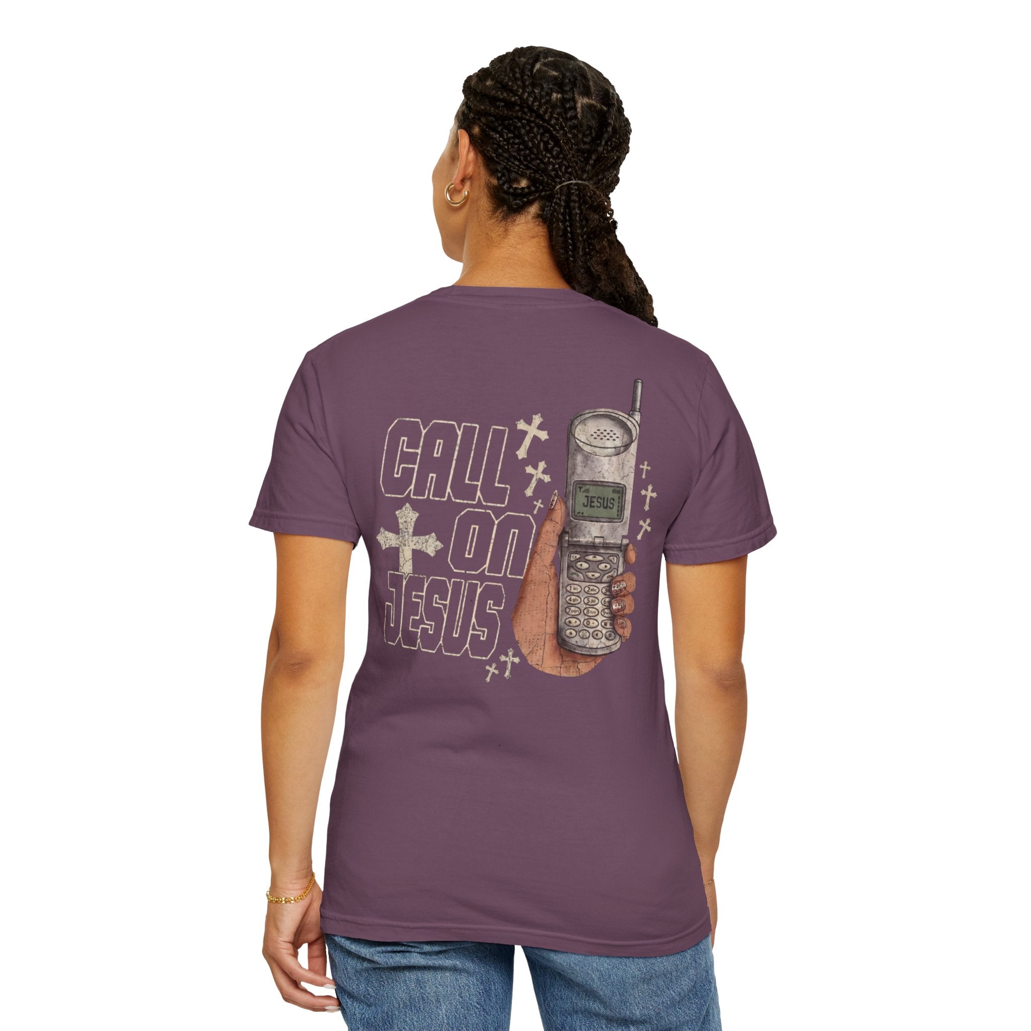 Retro Cellphone Jesus T-Shirt