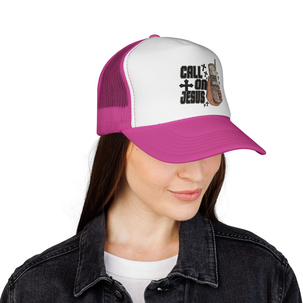 Call On Jesus Trucker Cap
