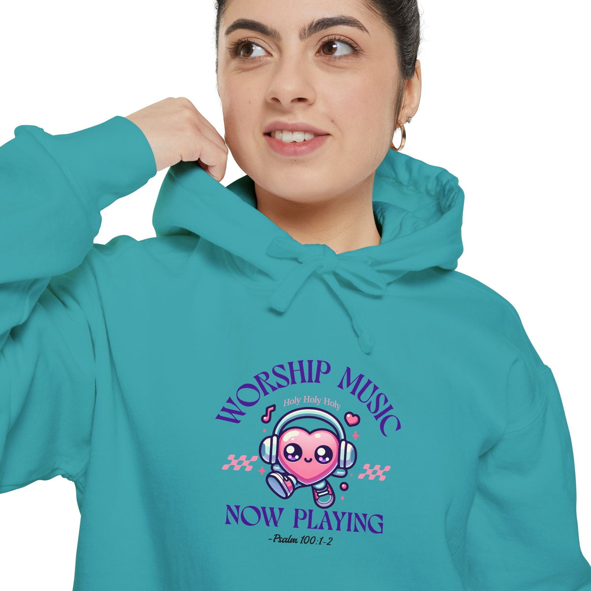 Worship Music Now Playing Hoodie