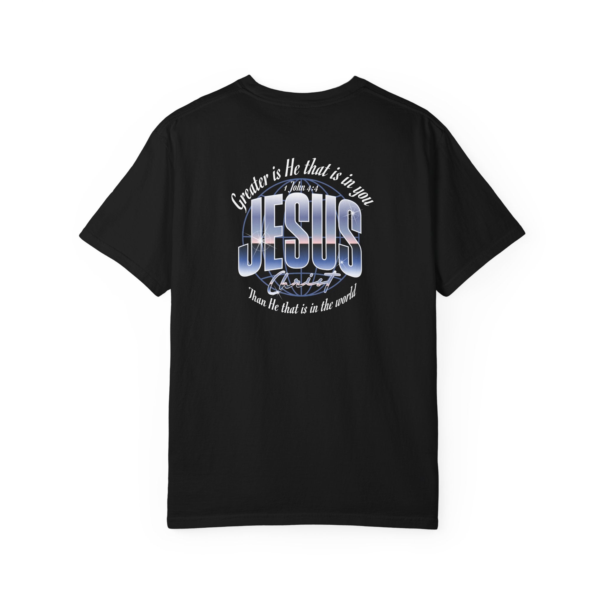 “Greater is He” Globe T-Shirt