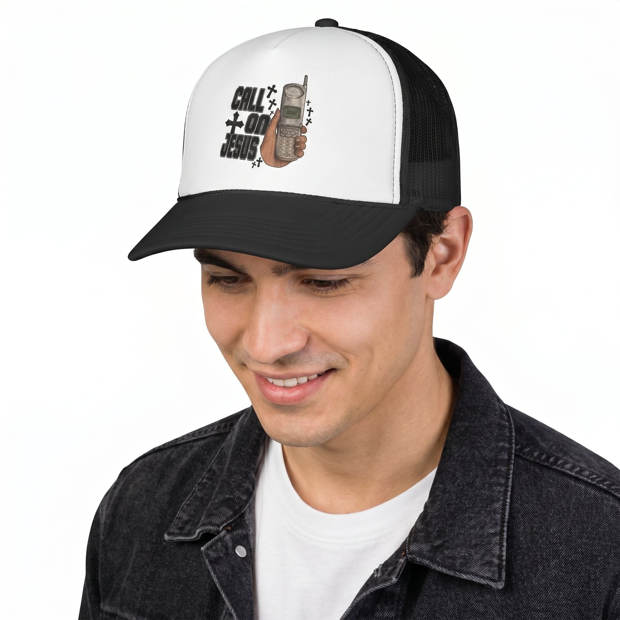 Call On Jesus Trucker Cap