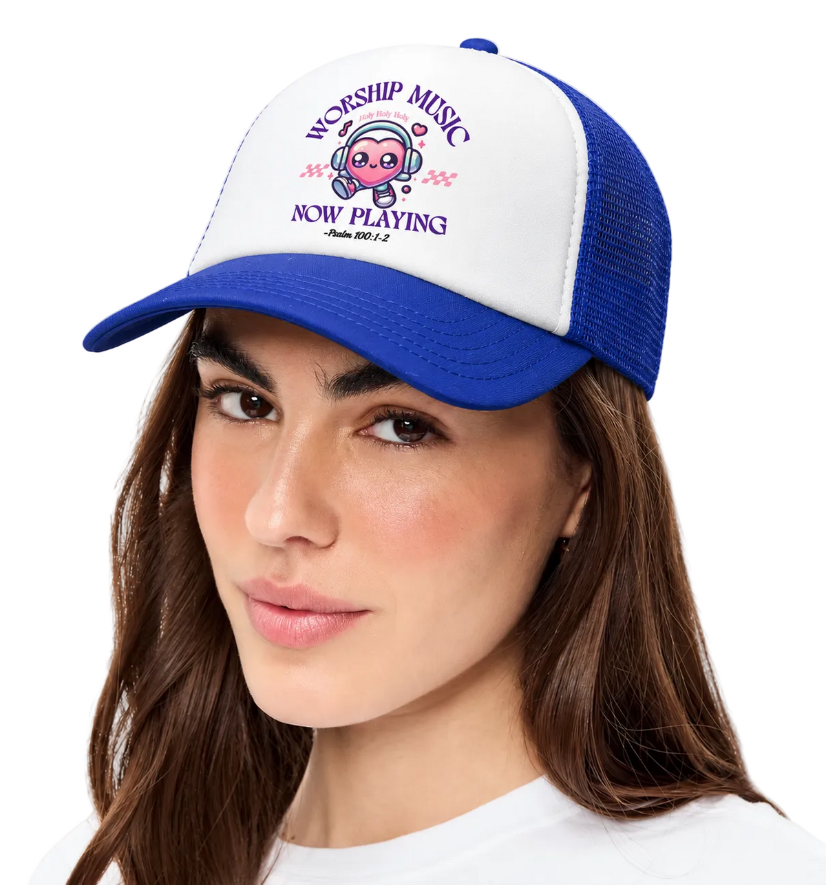 Worship Music Now Playing Trucker Hat