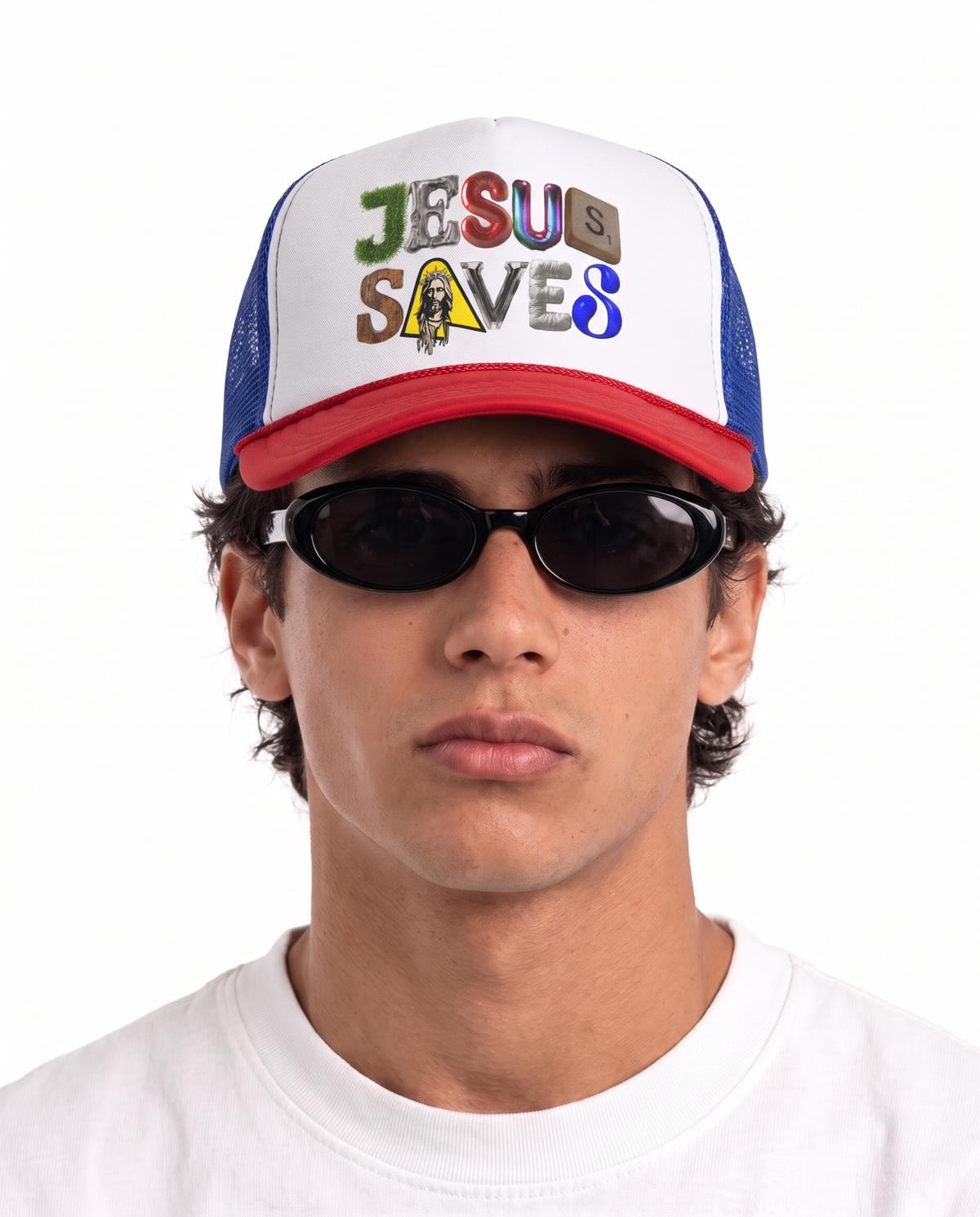Jesus Saves Trucker Hat