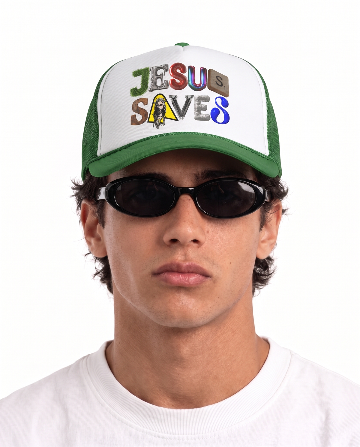 Jesus Saves Trucker Hat