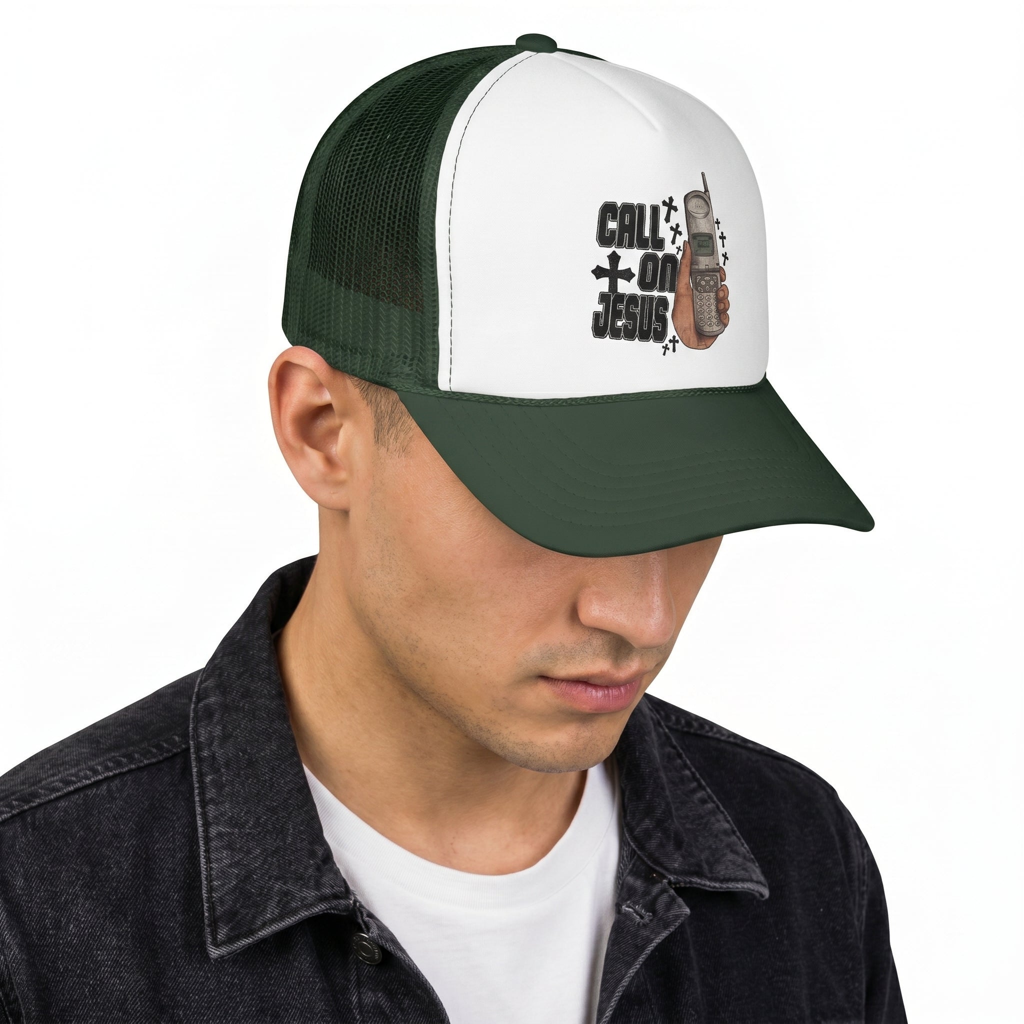 Call On Jesus Trucker Cap