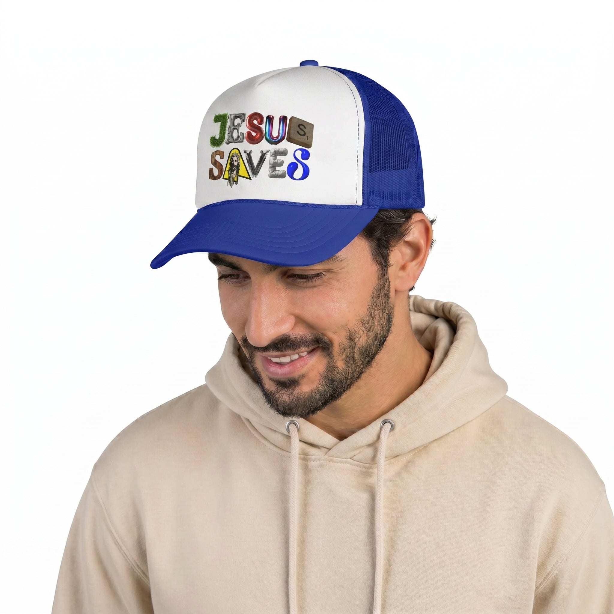 Jesus Saves Trucker Hat